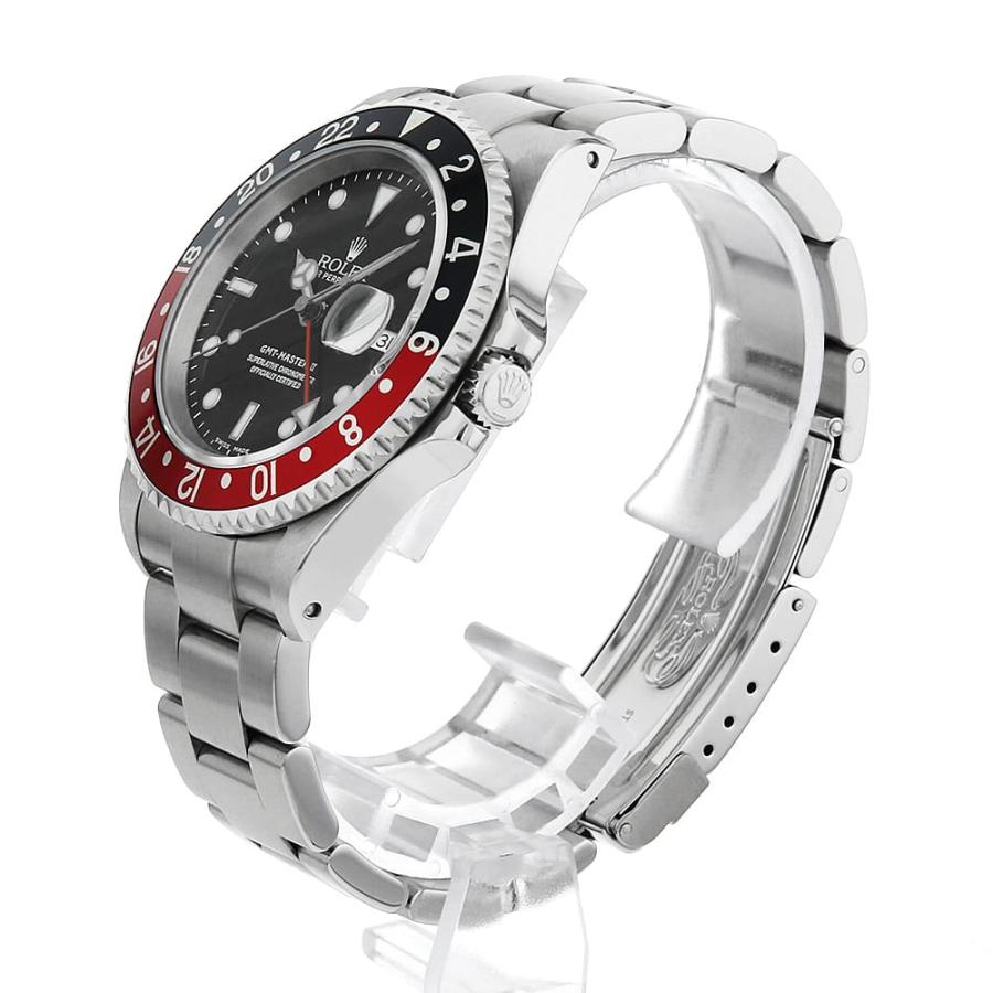 ROLEX（ロレックス） GMTマスターII 赤黒ベゼル 16710 ブラック K番