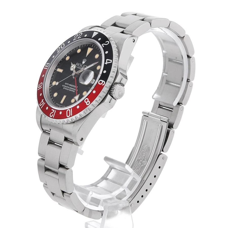 ROLEX（ロレックス） GMTマスターII 赤黒ベゼル 16710 ブラック オール