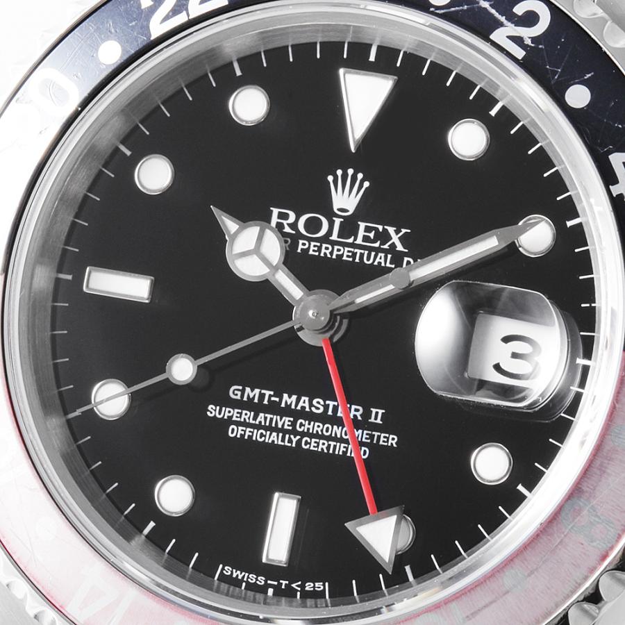 ROLEX ロレックス GMTマスターII 赤黒ベゼル 16710 ブラック U番 ROLEX ロレックス GMTマスターII 赤黒ベゼル 16710 ブラック U番