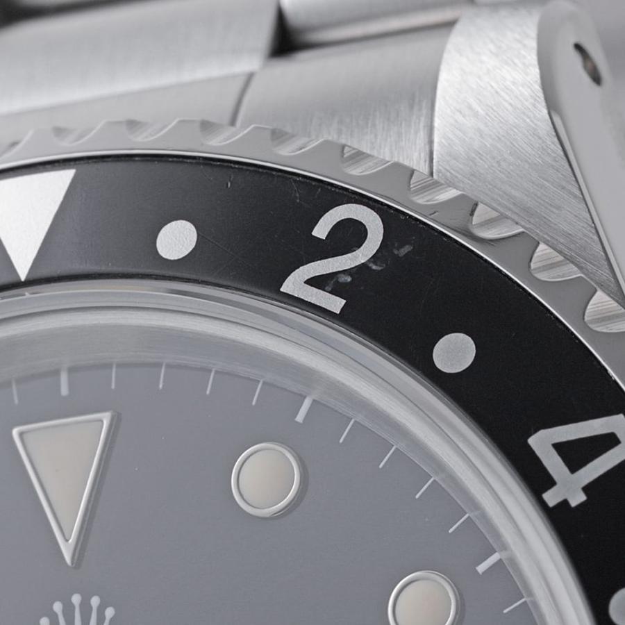 ROLEX（ロレックス） GMTマスターII 赤黒ベゼル 16710 ブラック オール