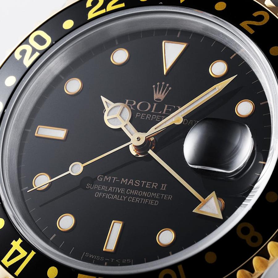 ROLEX ロレックス GMTマスターII 16713 ブラック オール