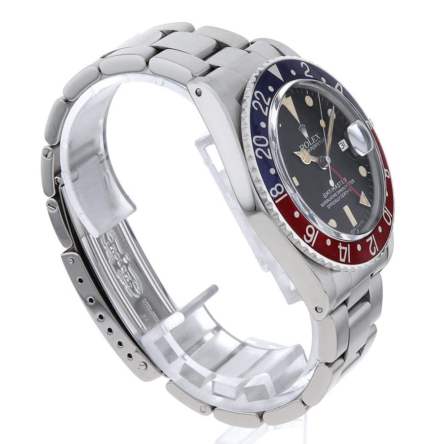 ROLEX（ロレックス） GMTマスター 16750 ブラック フチなし シングル