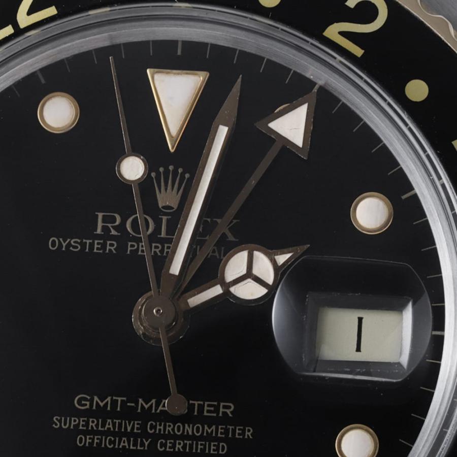 ROLEX（ロレックス） GMTマスター 16753 ブラック オールトリチウム