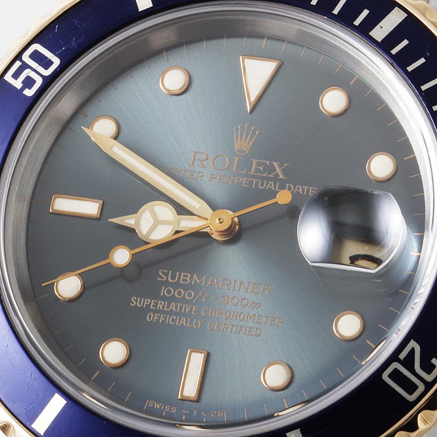 ROLEX ロレックス サブマリーナ デイト 16803 ブルー トロピカル