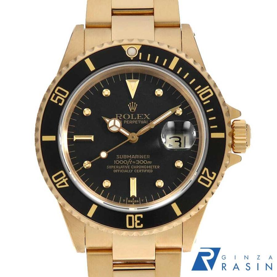 ロレックス サブマリーナ ブラック　ロレックス仕様 16808 ブラック ROLEX（ロレックス）サブマリーナ デイト 中古 | 東京