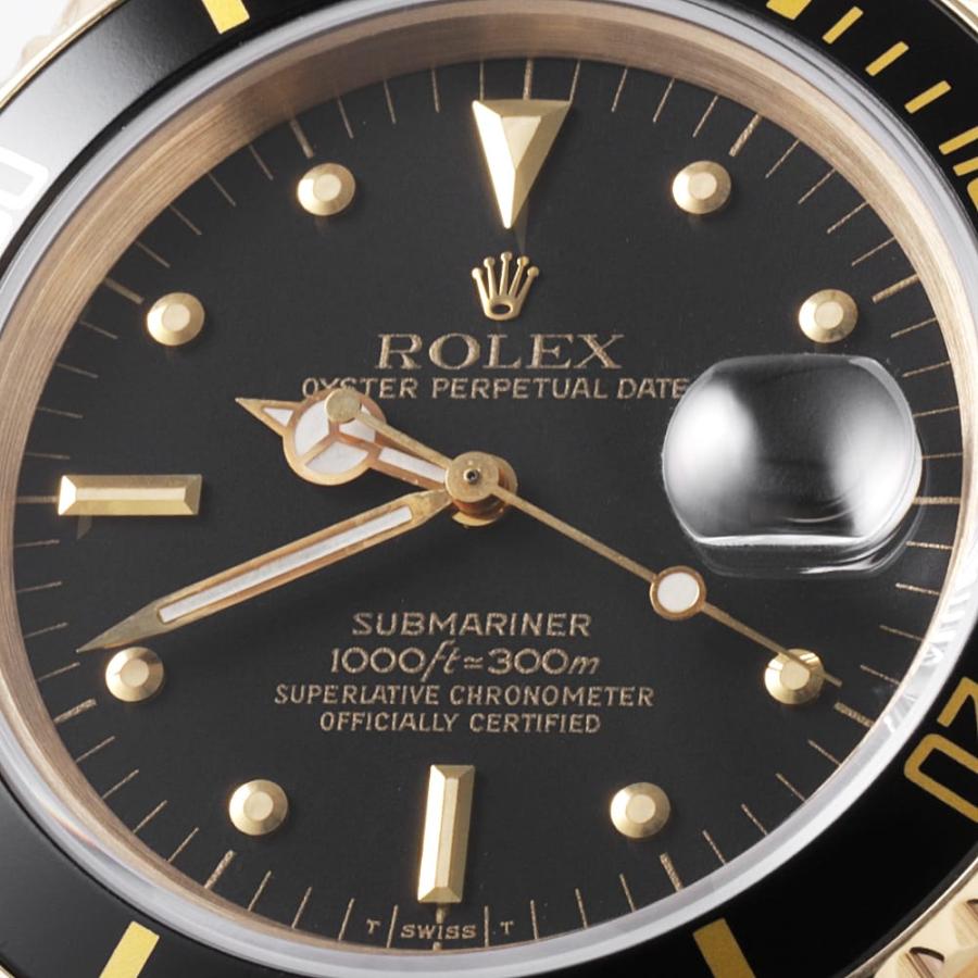 ROLEX（ロレックス） サブマリーナ デイト 16808 ブラック フジツボ R