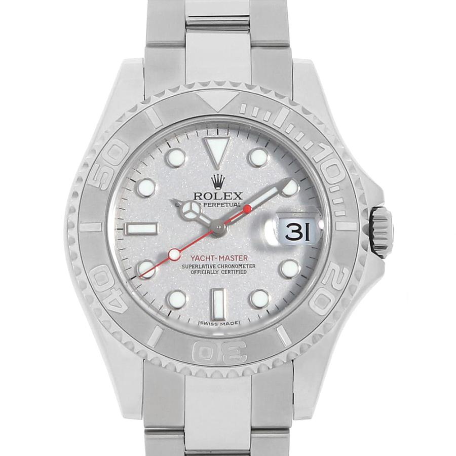 ✳︎古着メイン✳︎ページ ROLEX ロレックス ヨットマスター ロレジウム 168622 シルバー