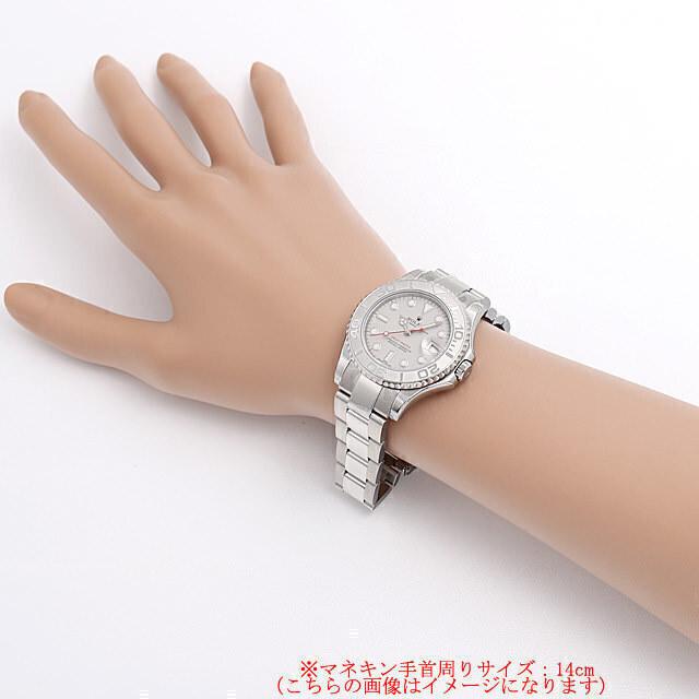 ROLEX ロレックス ヨットマスター ロレジウム 168622 シルバー