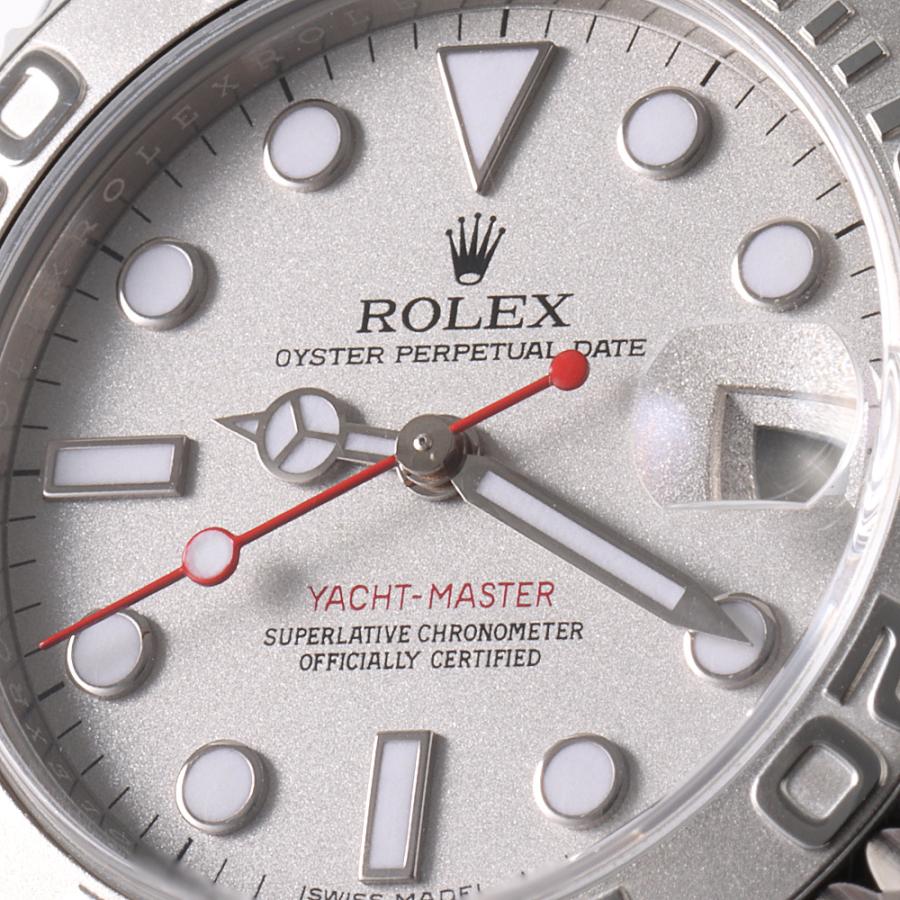 ✳︎古着メイン✳︎ページ ROLEX ロレックス ヨットマスター ロレジウム 168622 シルバー