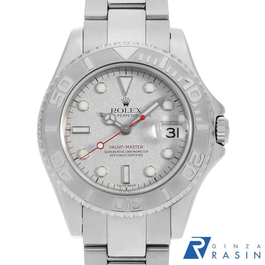 都内で ROLEX 中古 K番 シルバー 168622 ヨットマスター ロレックス ヨットマスター