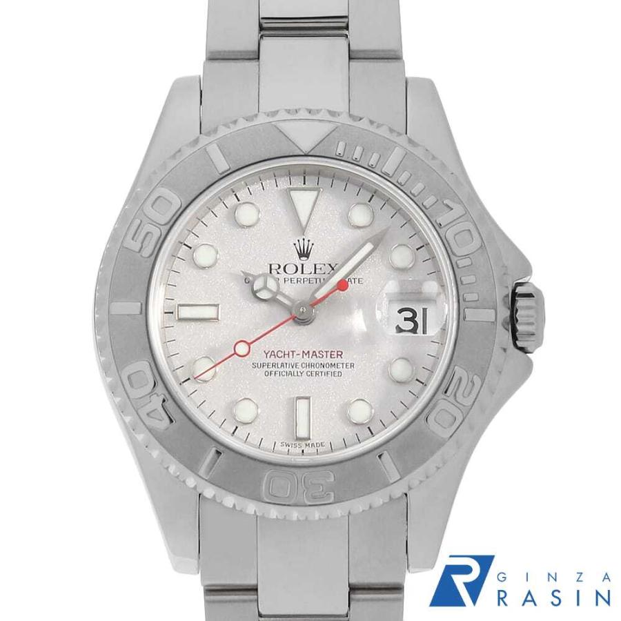 ROLEX ロレックス ヨットマスター 168622 シルバー P番 中古
