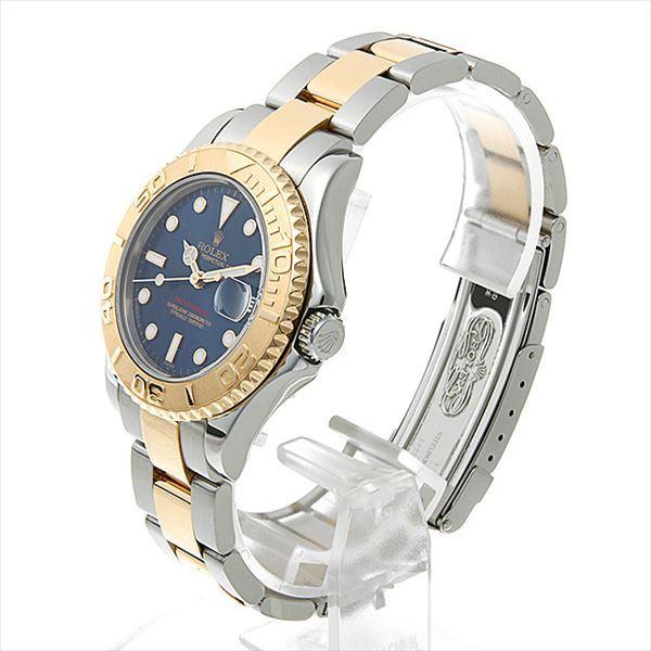 ヨットマスター ロレックス 168623 ブルー A番 中古 ボーイズ（ユニ