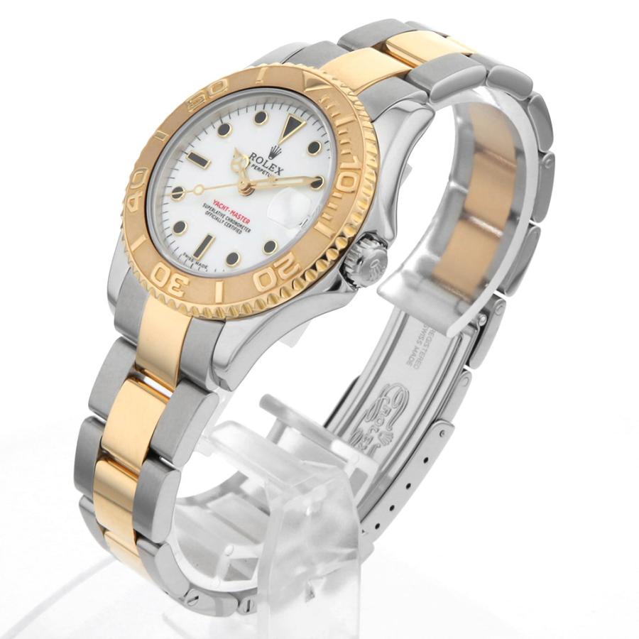 ROLEX ロレックス ヨットマスター 168623 ホワイト P番 中古 ROLEX ロレックス ヨットマスター 168623 ホワイト P番 中古