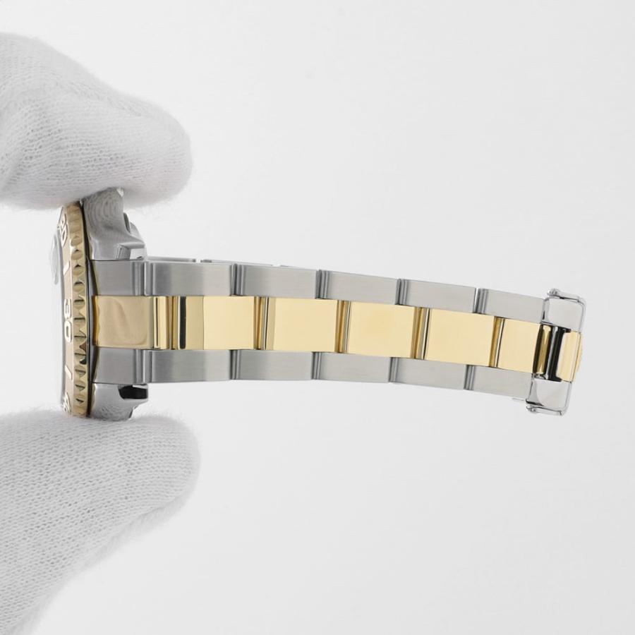 ブロンズ像 ロレックス ヨットマスター 29MM ホワイト 169623 D番 18KYG