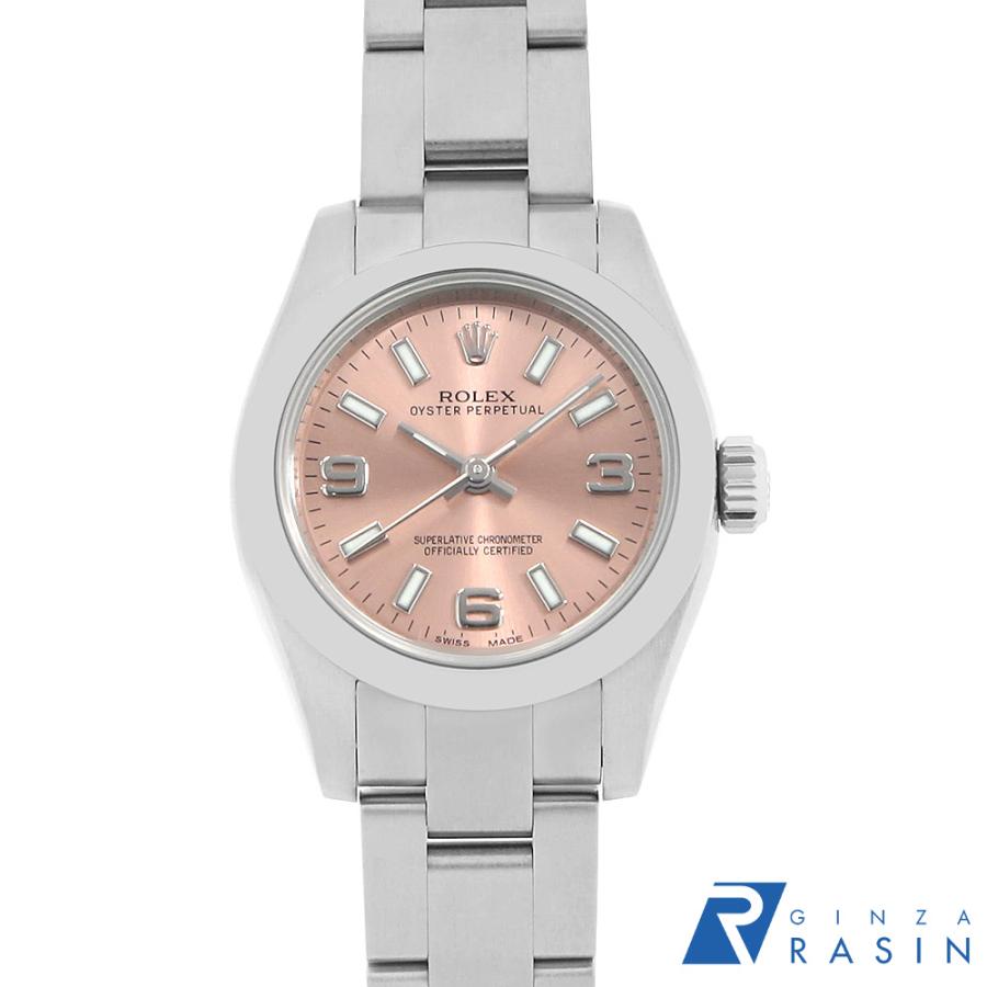 ロレックス オイスターパーペチュアル 176200 ホワイト 369ホワイト  