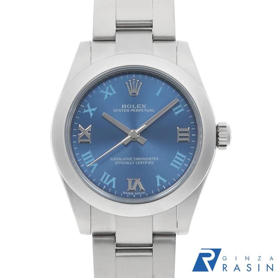 ROLEX（ロレックス） オイスターパーペチュアル 177200 アズーロブルー 