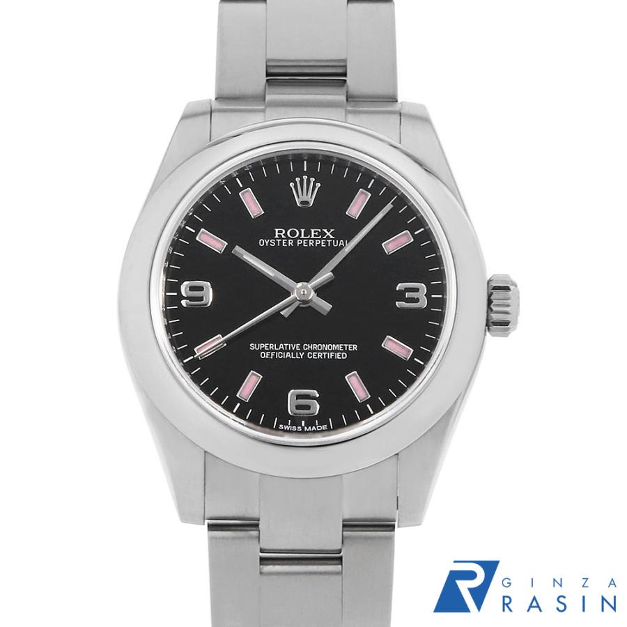 ROLEX ロレックス オイスターパーペチュアル 177200 ブラック ROLEX ロレックス オイスターパーペチュアル 177200 ブラック