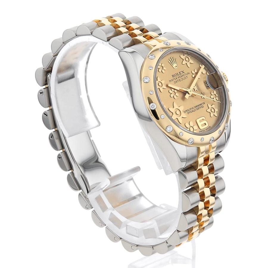 ROLEX（ロレックス） デイトジャスト ベゼルダイヤ 178343 シャンパン