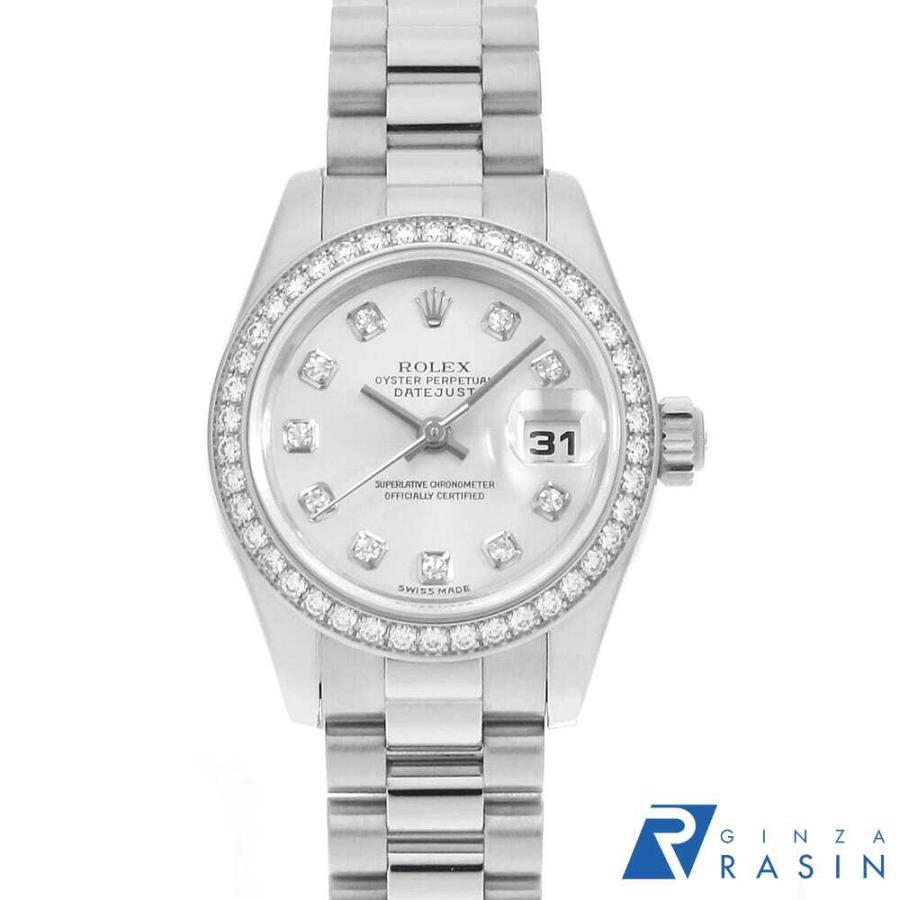 【ご確認用、お願いします】 ROLEX（ロレックス） デイトジャスト ベゼルダイヤ 10Pダイヤ 179136G