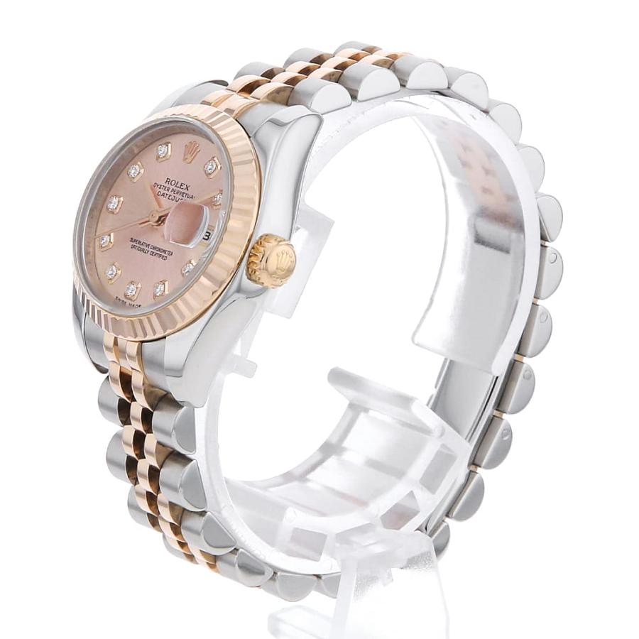 ROLEX（ロレックス） デイトジャスト 10Pダイヤ 179171G ピンク V番