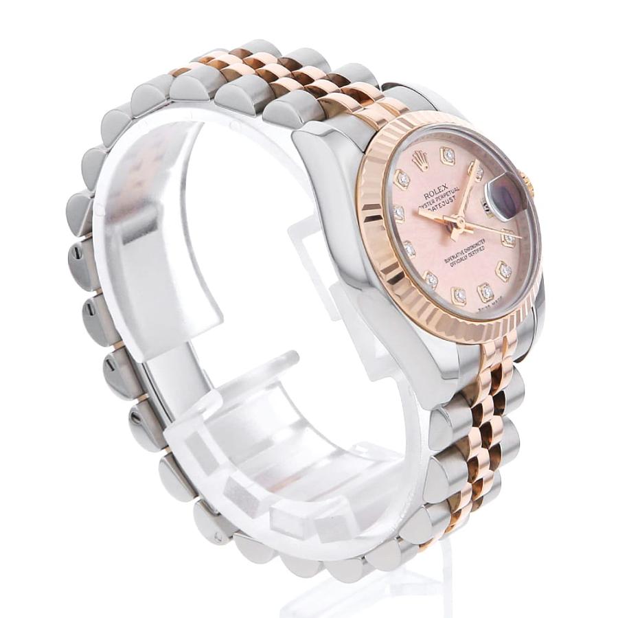 ROLEX（ロレックス） デイトジャスト 10Pダイヤ 179171G ピンク V番
