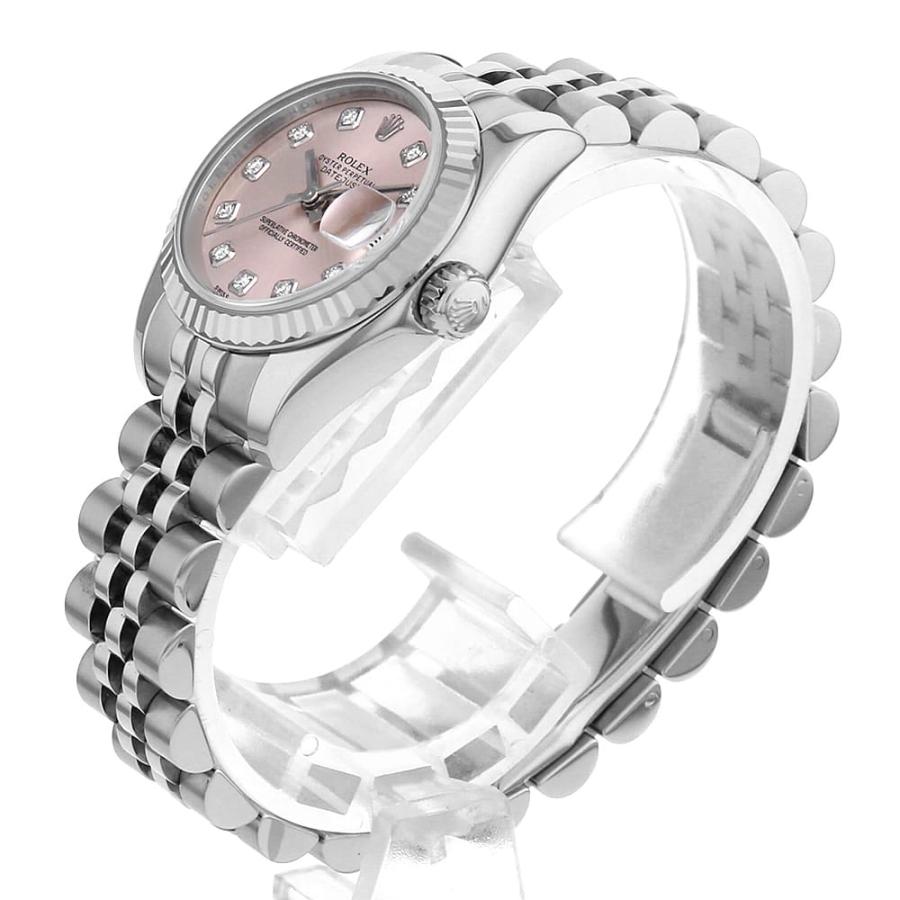 ROLEX ロレックス デイトジャスト 10Pダイヤ 179174G ピンク