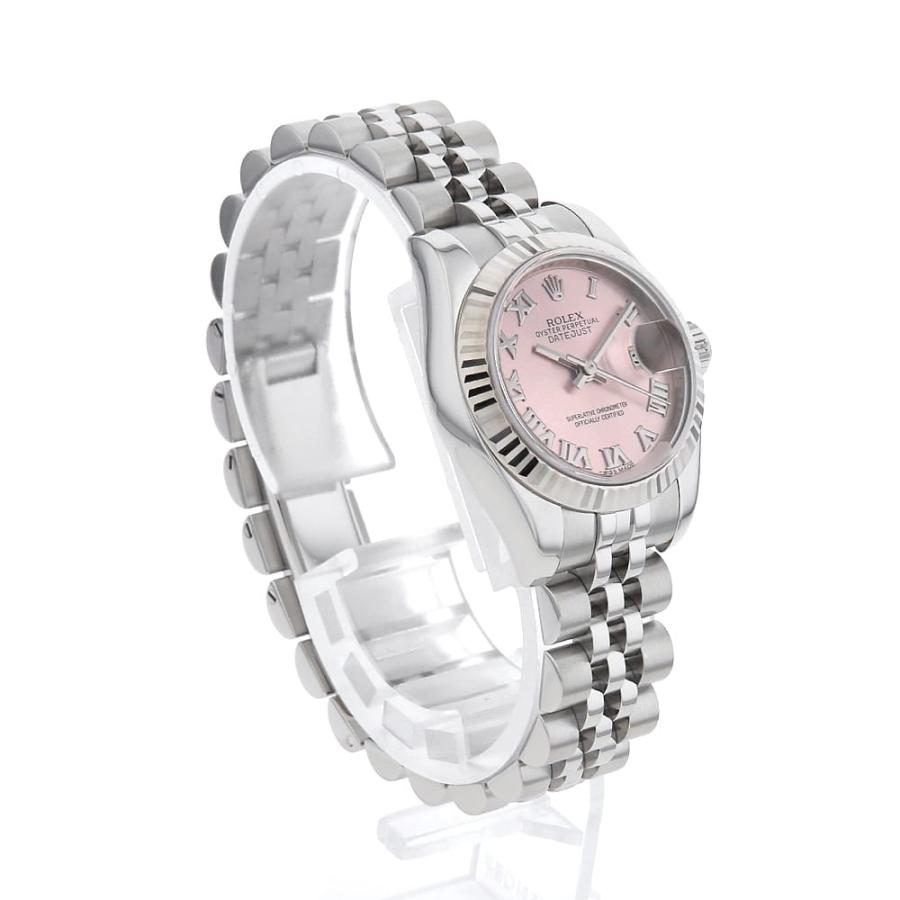 ROLEX（ロレックス） デイトジャスト 179174 ピンク ローマ 5列