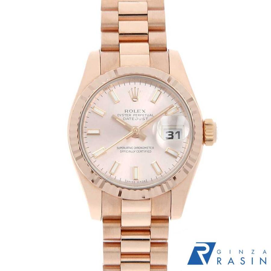 ROLEX（ロレックス） デイトジャスト 179175 ピンク バー M番 中古