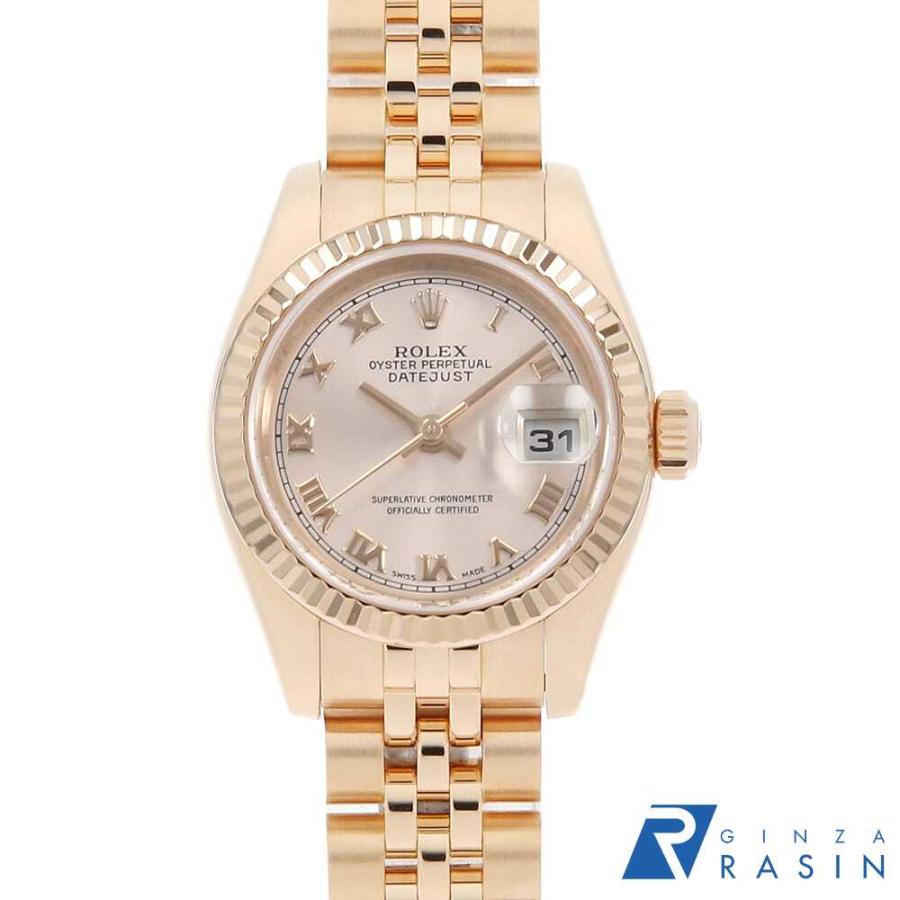 ROLEX（ロレックス） デイトジャスト 179175 ピンク ローマ K番 中古
