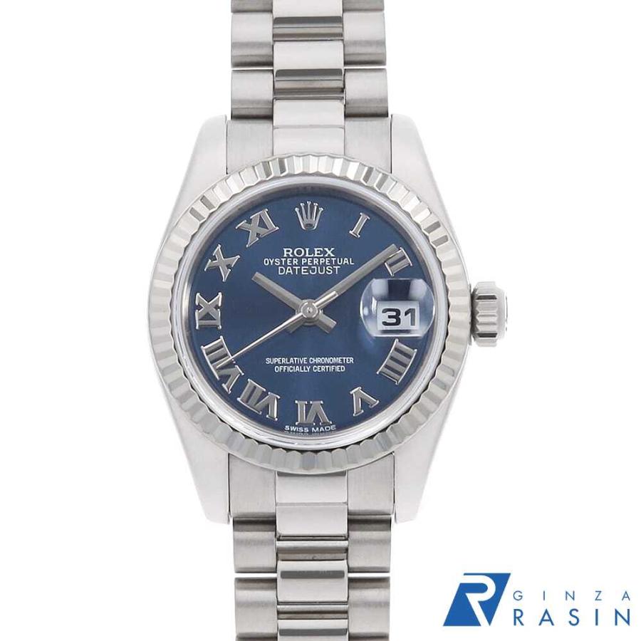 ROLEX（ロレックス） デイトジャスト 179179 ブルー ローマ F番 中古