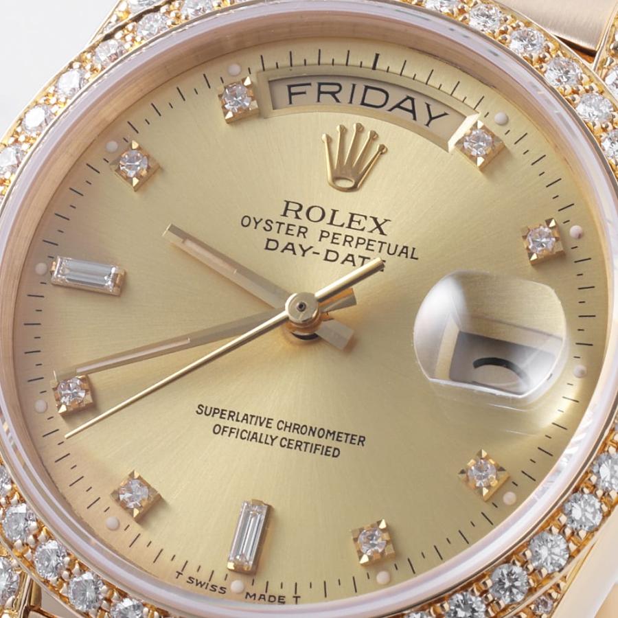 ROLEX（ロレックス） デイデイト ケースベゼルダイヤ 8ダイヤ 2P