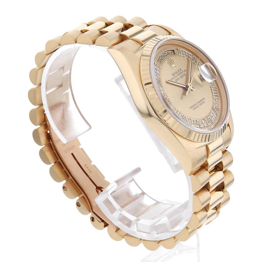 中古 ロレックス ROLEX 278343RBR ランダムシリアル シャンパン /ダイヤモンド ユニセックス 腕時計 新品)ROLEX ロレックス デイトジャスト 31 278343RBR シャンパン