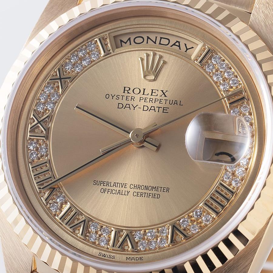 ROLEX（ロレックス） デイデイト ミリヤードダイヤ 18238MR シャンパン 
