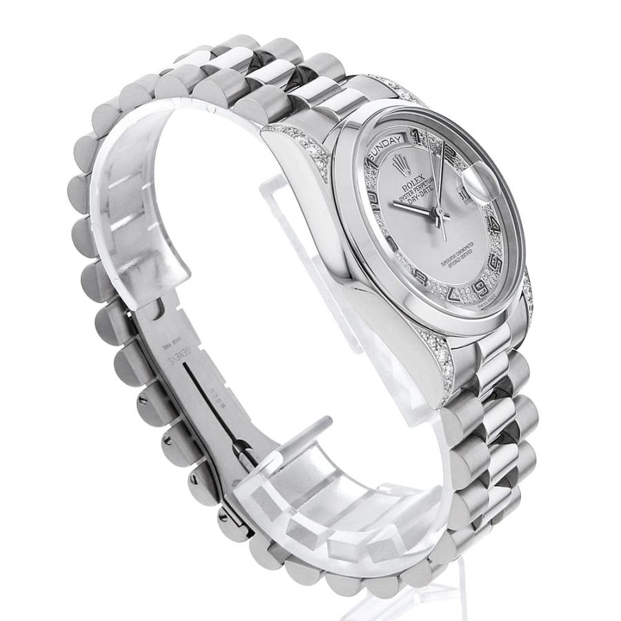 ROLEX（ロレックス） デイデイト ミリヤードダイヤ 18296MA シルバー