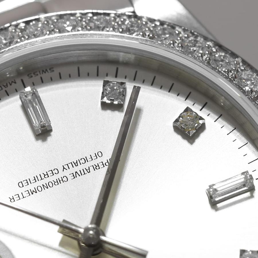ROLEX（ロレックス） デイデイト ベゼルダイヤ 18346A シルバー E番