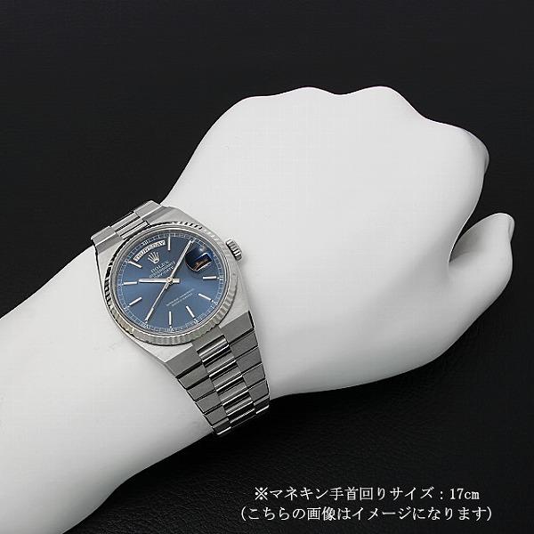 ROLEX（ロレックス） オイスタークォーツ デイデイト 19019 ブルー