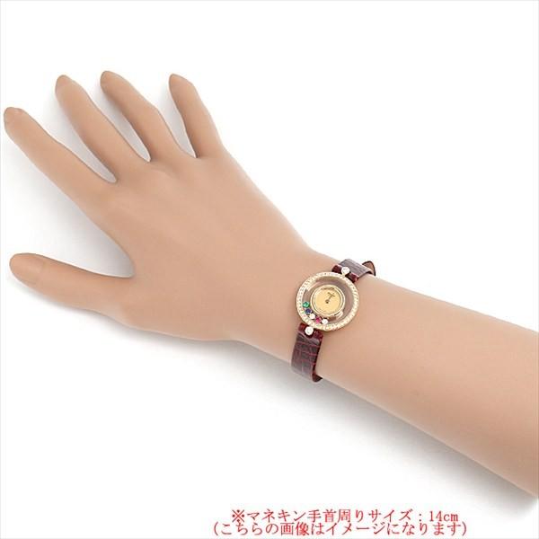 ショパール ハッピーダイヤモンド 23mm 20/3926 レディース 腕時計【Aランク】【中古】 Chopard（ショパール） ハッピーダイヤモンド ベゼルダイヤ 20/3926