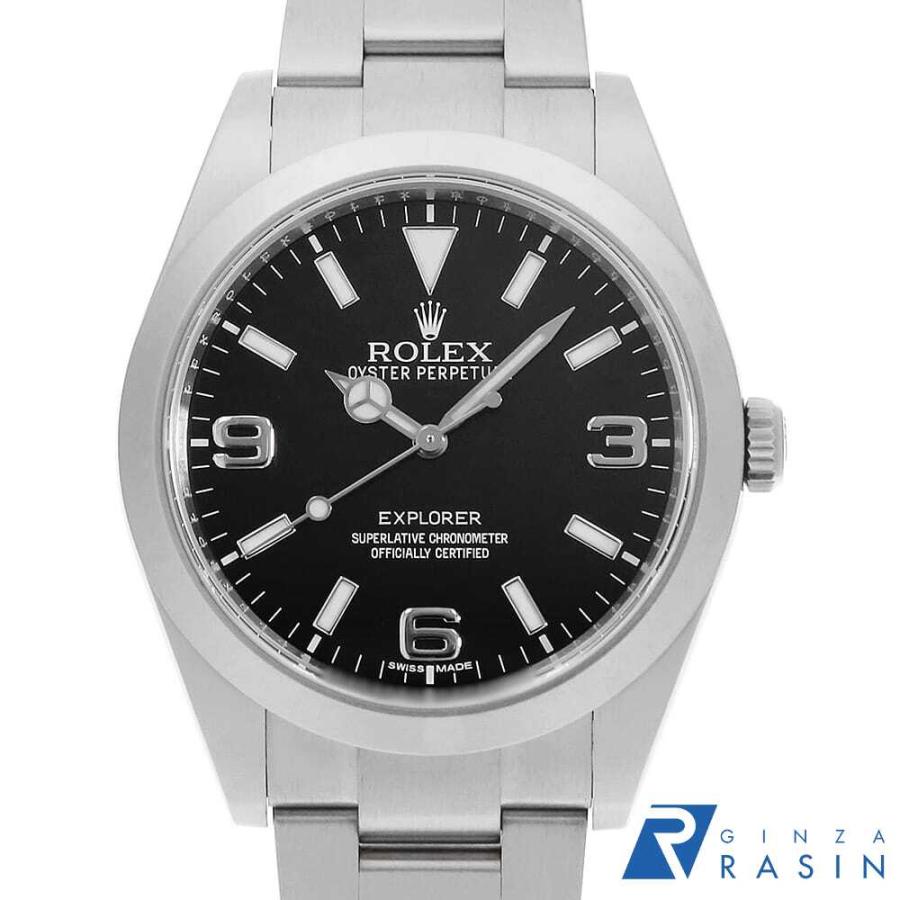 Rolex 「ロレックス・スポーツカー・シリーズ」 オフィシャル フラッグ ROLEX（ロレックス） エクスプローラーI 前期型 ブラックアウト 214270