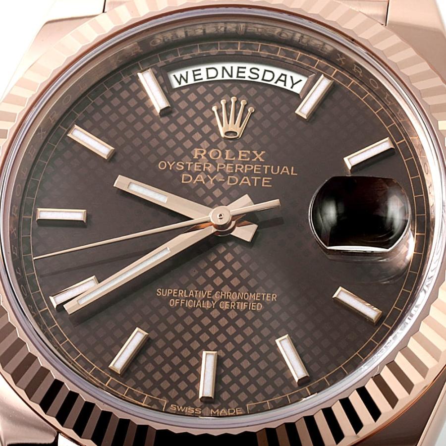 ROLEX（ロレックス） デイデイト40 228235 チョコレートブラウン