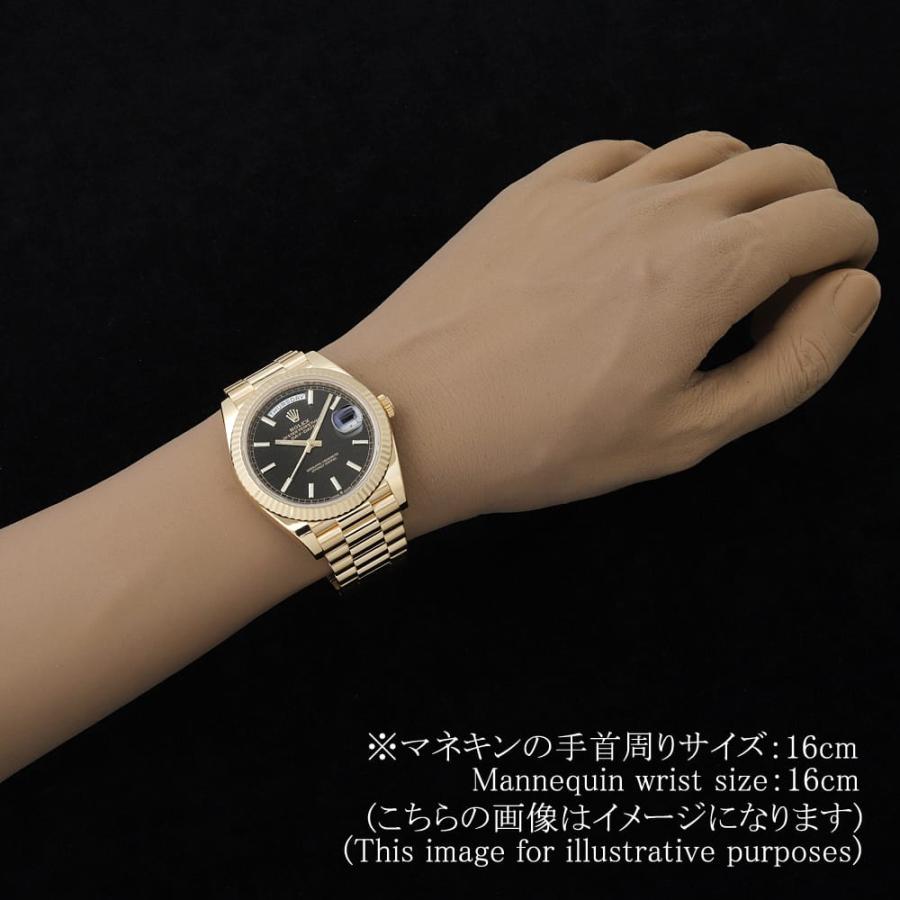 ROLEX（ロレックス） デイデイト40 228238 ブラック ダイアゴナル バー