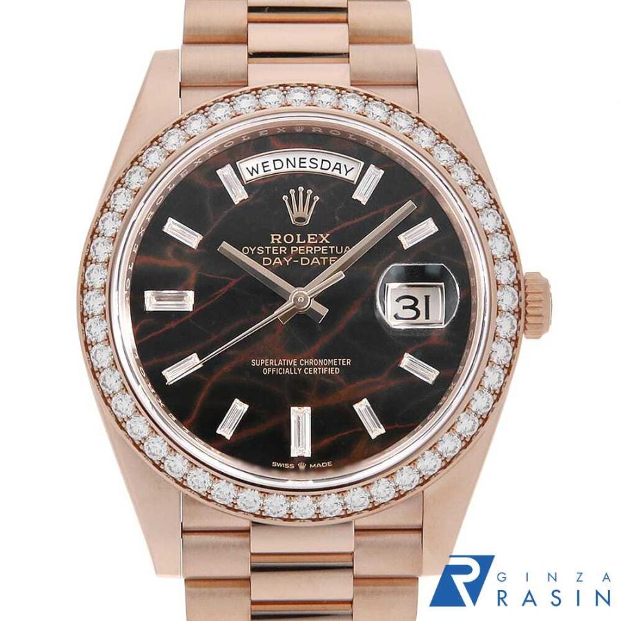 ROLEX（ロレックス） デイデイト40 ベゼルダイヤ 8Pバゲットダイヤ