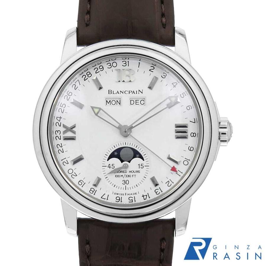 ブランパン レマン トリプルカレンダー ムーンフェイズ 2763-1127A-53B メンズ 中古 腕時計 BLANCPAIN（ブランパン） レマン トリプルカレンダー ムーンフェイズ