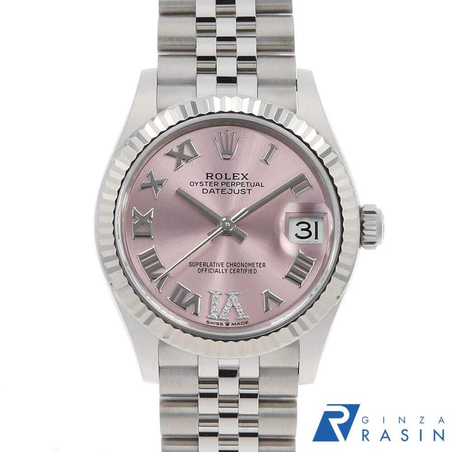 ROLEX（ロレックス） デイトジャスト31 VIダイヤ 278274 ピンク ローマ