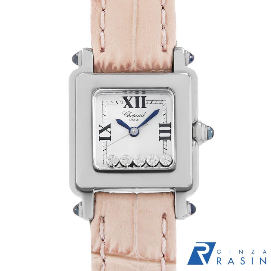 ショパール Chopard 27/8892-23 ハッピースポーツ ホワイト ダイヤモンド 【中古】 Chopard（ショパール） ハッピースポーツ 27/8892-23 中古 レディース