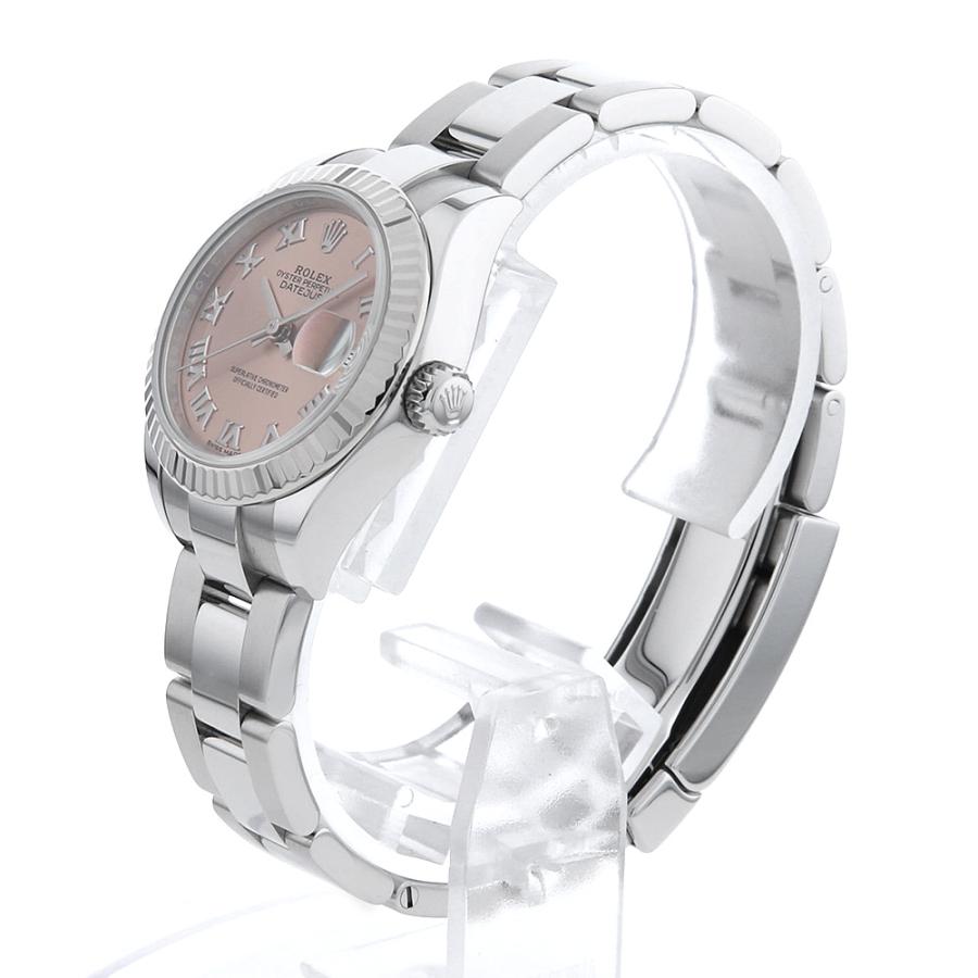 プリン　再出品分 ROLEX（ロレックス） デイトジャスト 279174 ピンク ローマ 3列