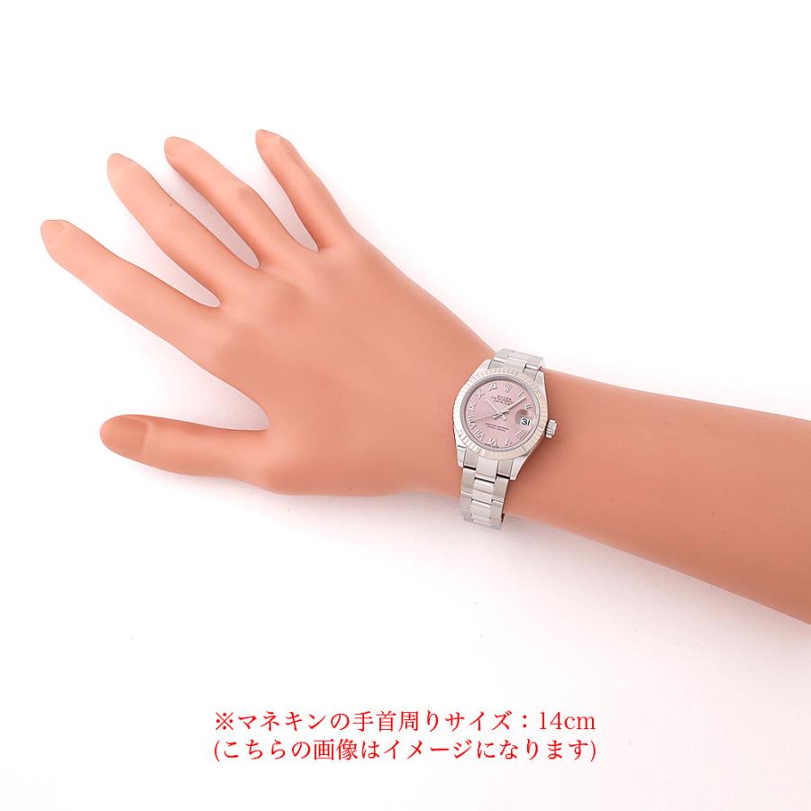 プリン　再出品分 ROLEX（ロレックス） デイトジャスト 279174 ピンク ローマ 3列