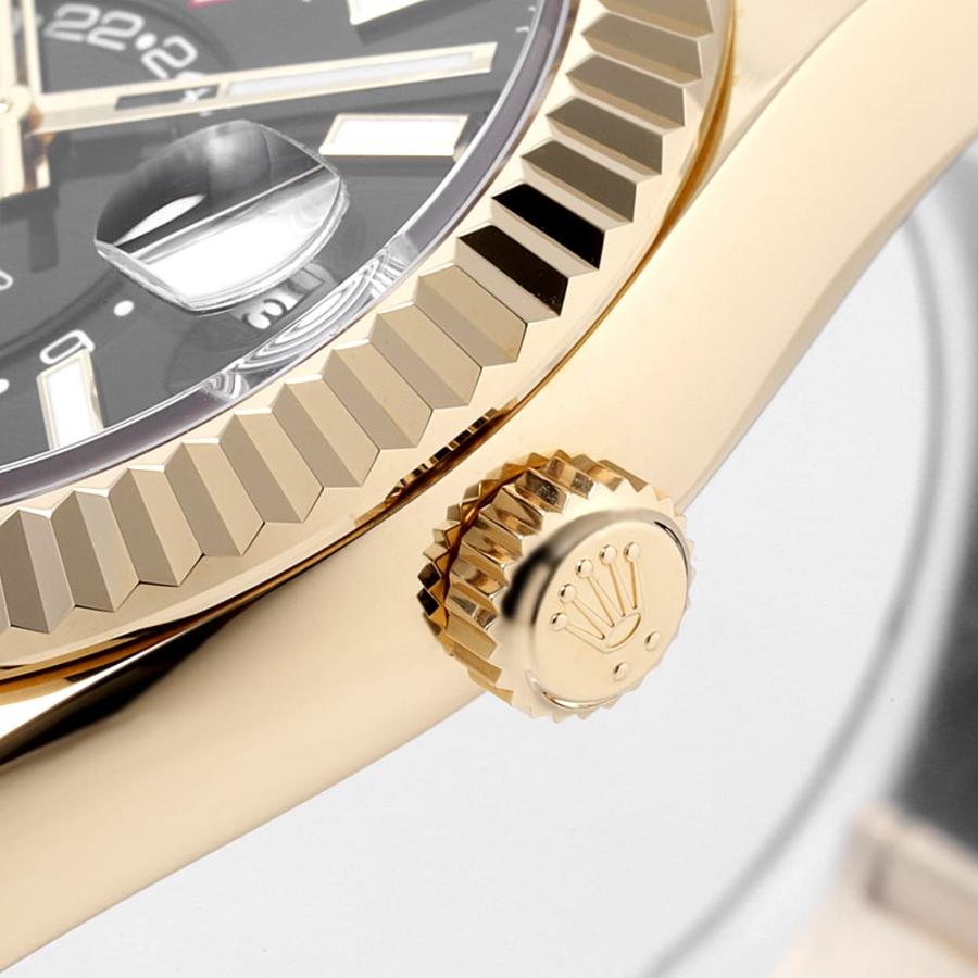 ROLEX（ロレックス） スカイドゥエラー 326238 ブラック ランダム番 中古 メンズ 腕時計 192CROAU0006 : GINZA ...