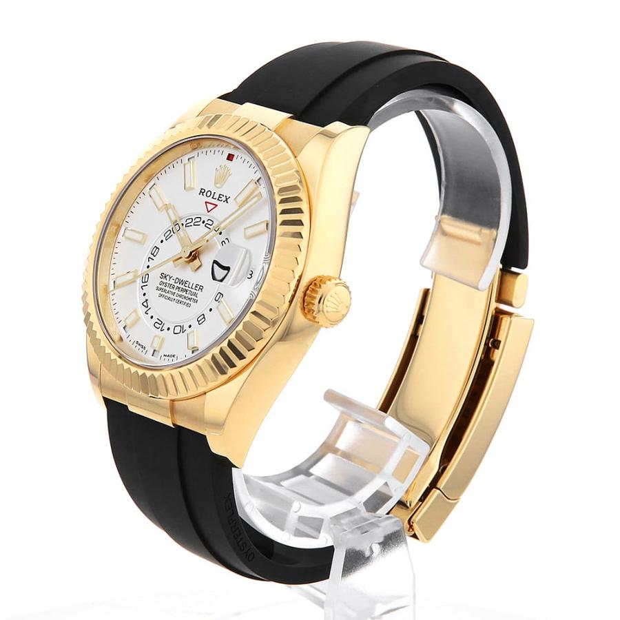 ROLEX（ロレックス） スカイドゥエラー 326238 ホワイト ランダム番 中古 メンズ 腕時計 0FWNROAU2651 : GINZA ...