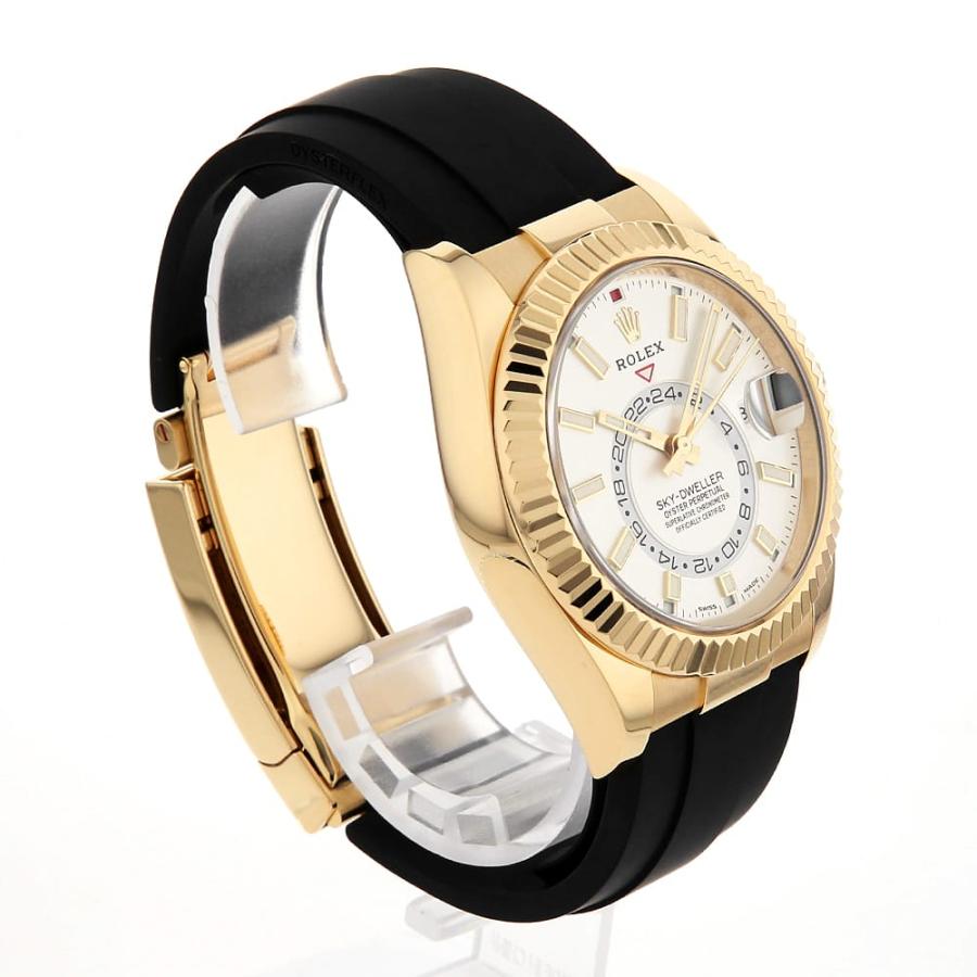 ROLEX（ロレックス） スカイドゥエラー 326238 ホワイト ランダム番 中古 メンズ 腕時計 0FWNROAU2651 : GINZA ...