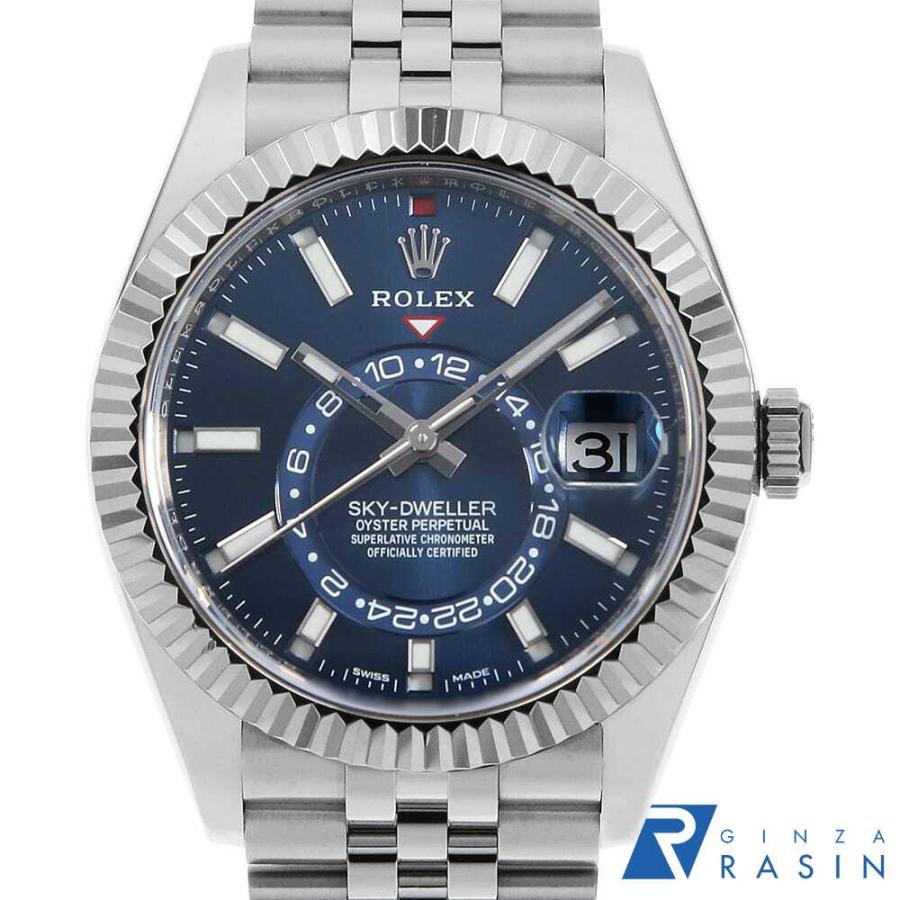 ROLEX（ロレックス） スカイドゥエラー 326934 ブルー 5列 ジュビリー